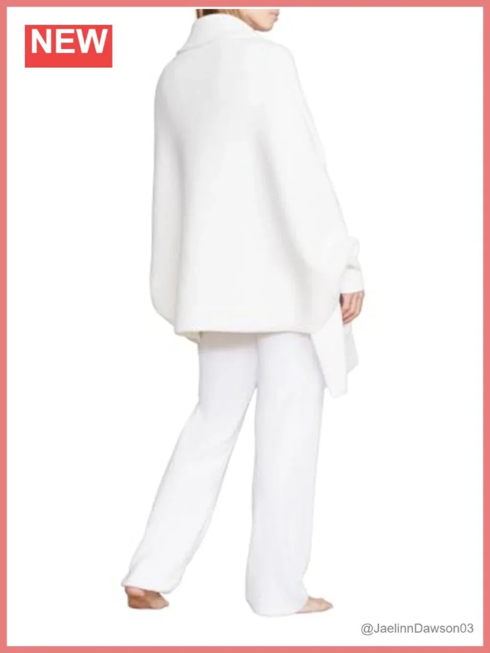 CozyChic Blanket Wrap Ribbed Cuffs Patch Pocket Polyester